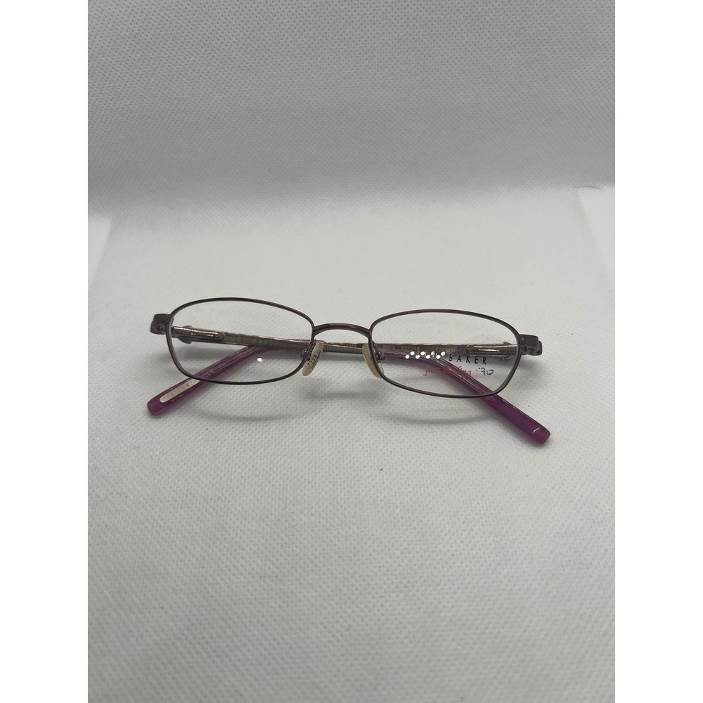 Ted Baker Kids Eyeglasses Frames Brown‎ Red Designer Glasses